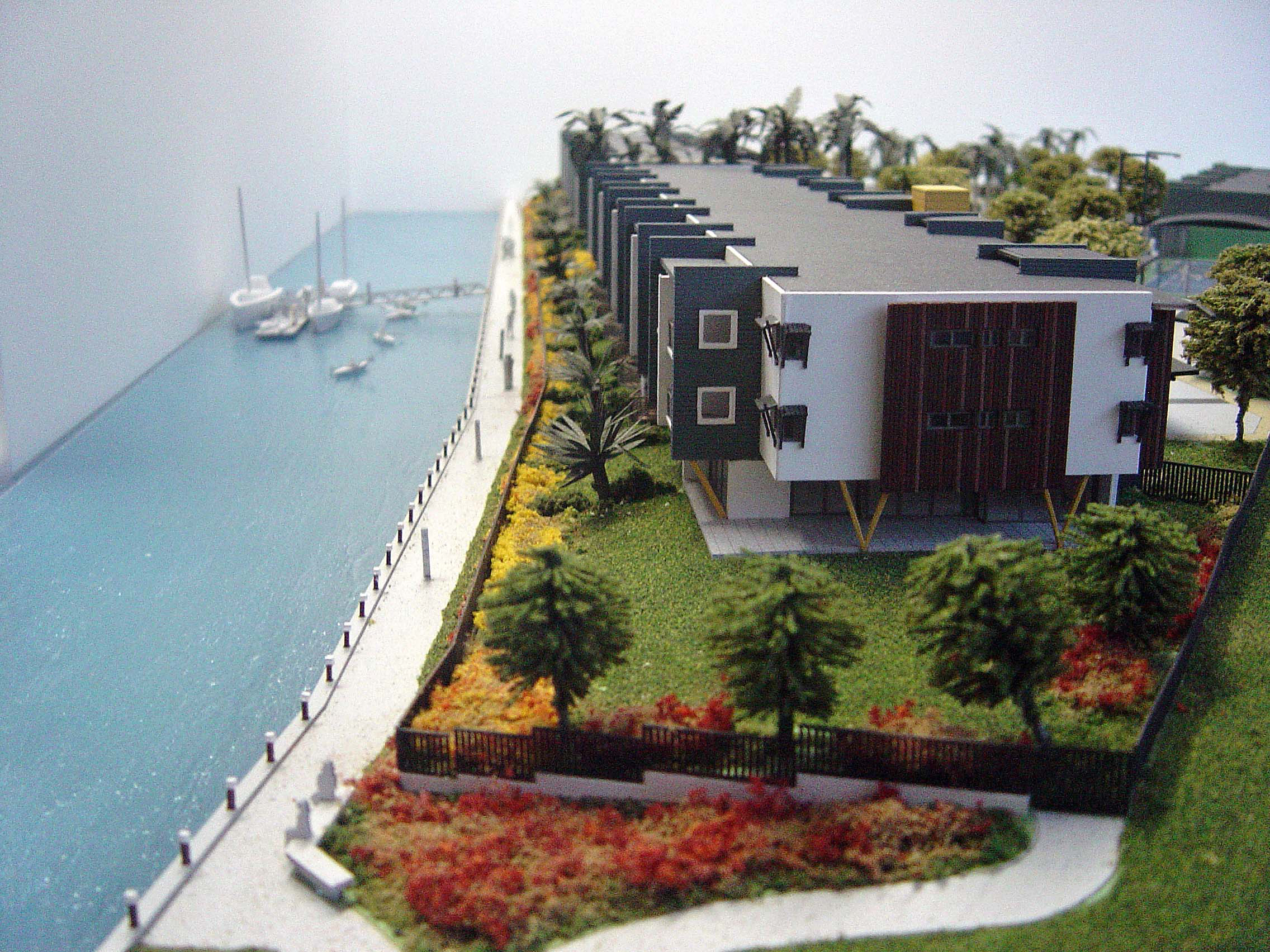 Scale 1-150 Marine Apartments, Sunshine Coast 