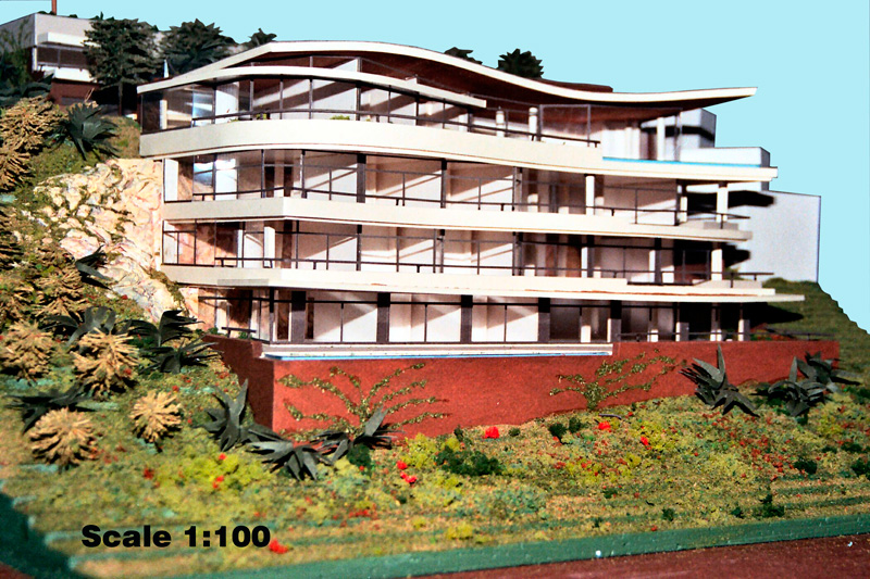 Scale 1-100 Hillside Apartments, Plettenberg Bay