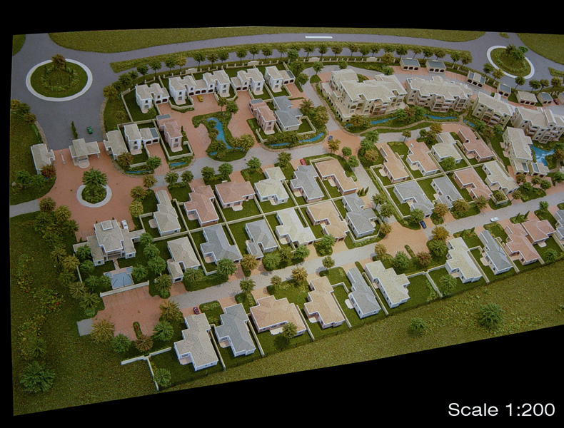 Scale 1-200 Group Housing, Century City