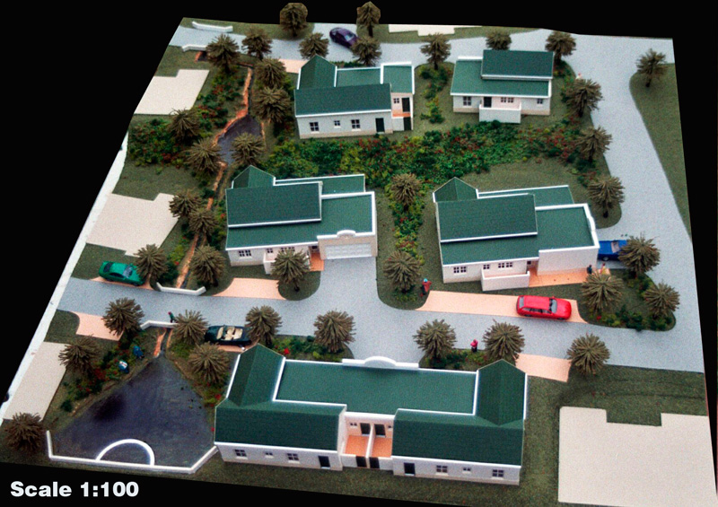 Scale 1-200 Oude Westhof Aged Care Village