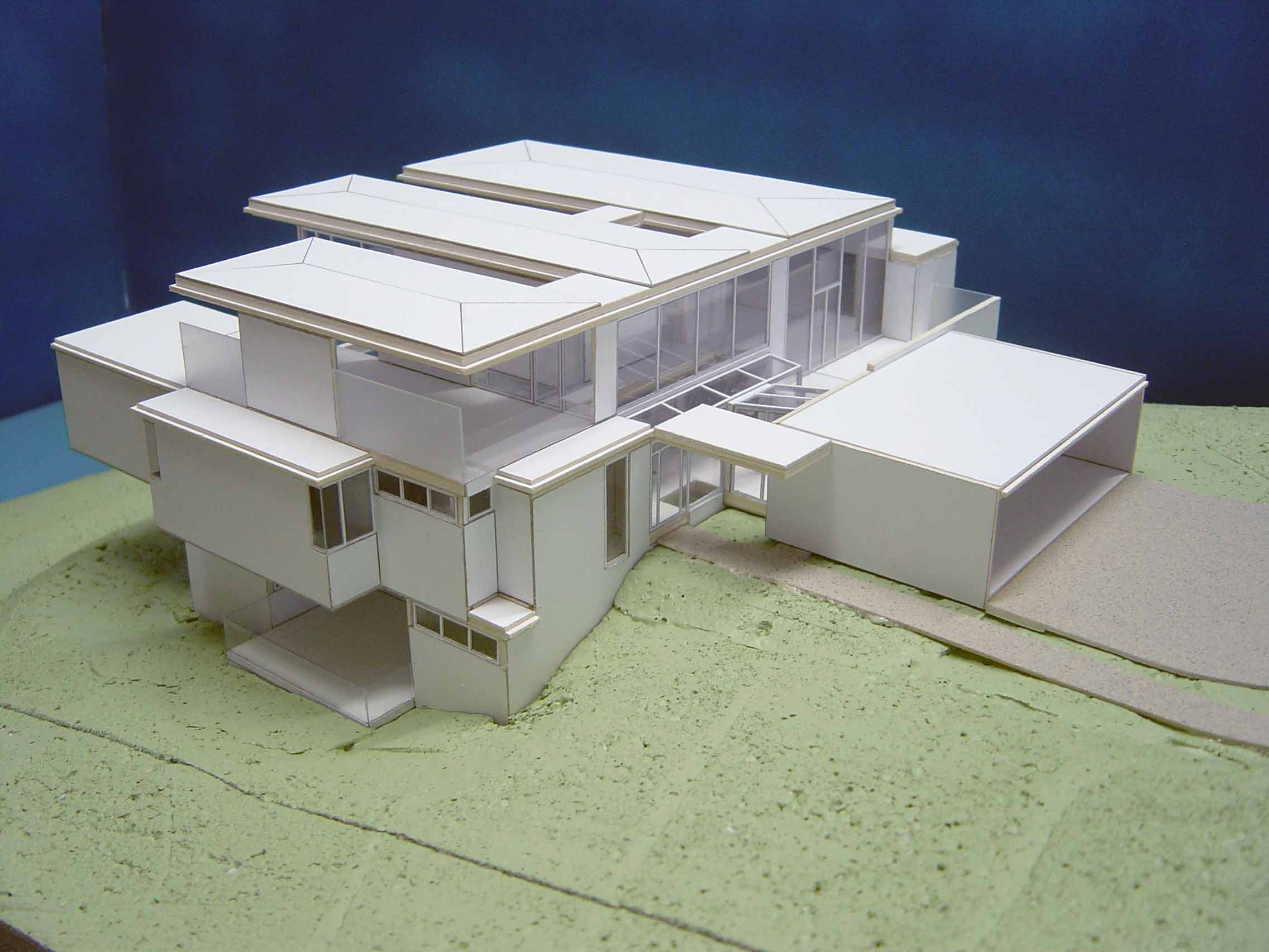 Scale 1-100 Single Residence Study Model. Victoria